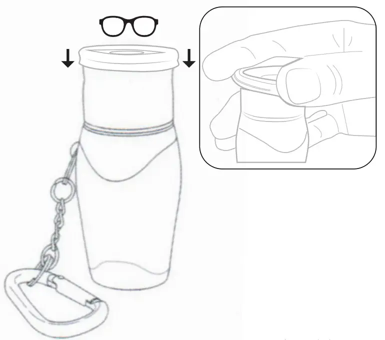 CARSON MM-618 Mini Monocular - wearers