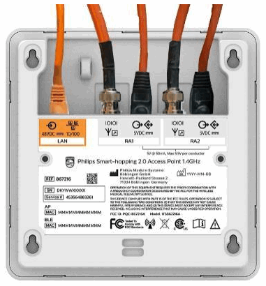 PHILIPS 867216 Smart Hopping 20 Access Point - FIGURE 36
