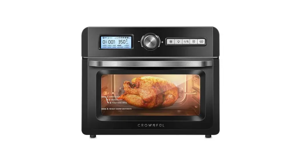Crownful To5712t-ul Air Fryer Oven 19qt Instruction Manual