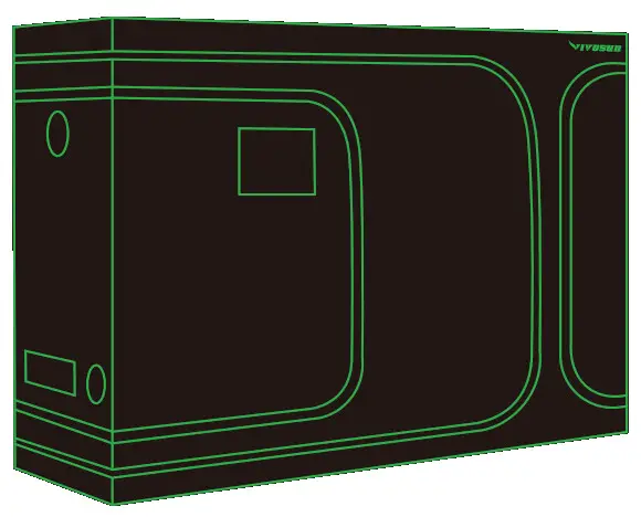 VIVOSUN 108X48X80 Inch Grow Tent