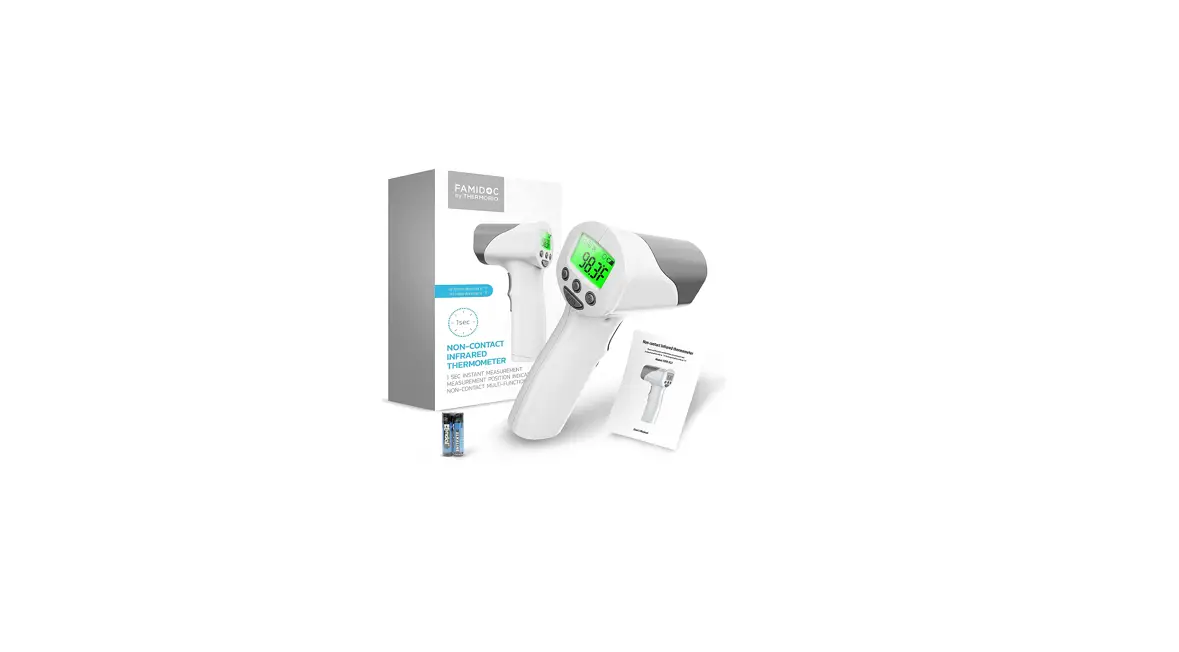 Thermobio Le-v21 Infrared Forehead Thermometer User Guide Thermobio Le-v21 Infrared Forehead Thermometer User Guide