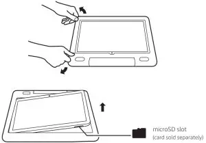install a micro SD card