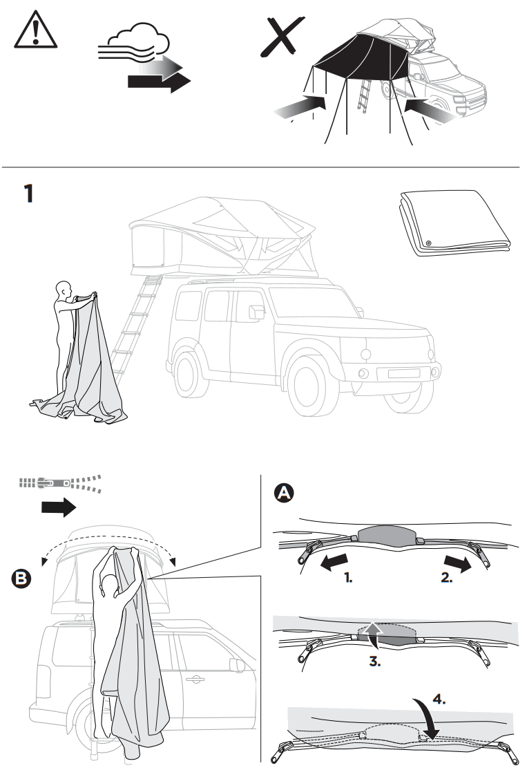 901851 901853 Thule Approach Awning - fig 1