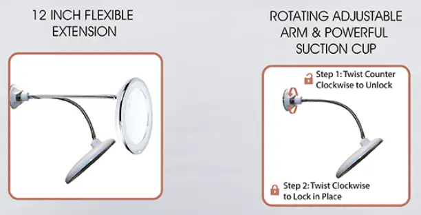 JiBen-m006gn10x-Flexible-Gooseneck-LED-Lighted-Magnifying-fig-4