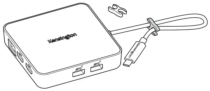 Kensington MD125U4 USB4 Portable Docking Station - Plroduct Overview 6