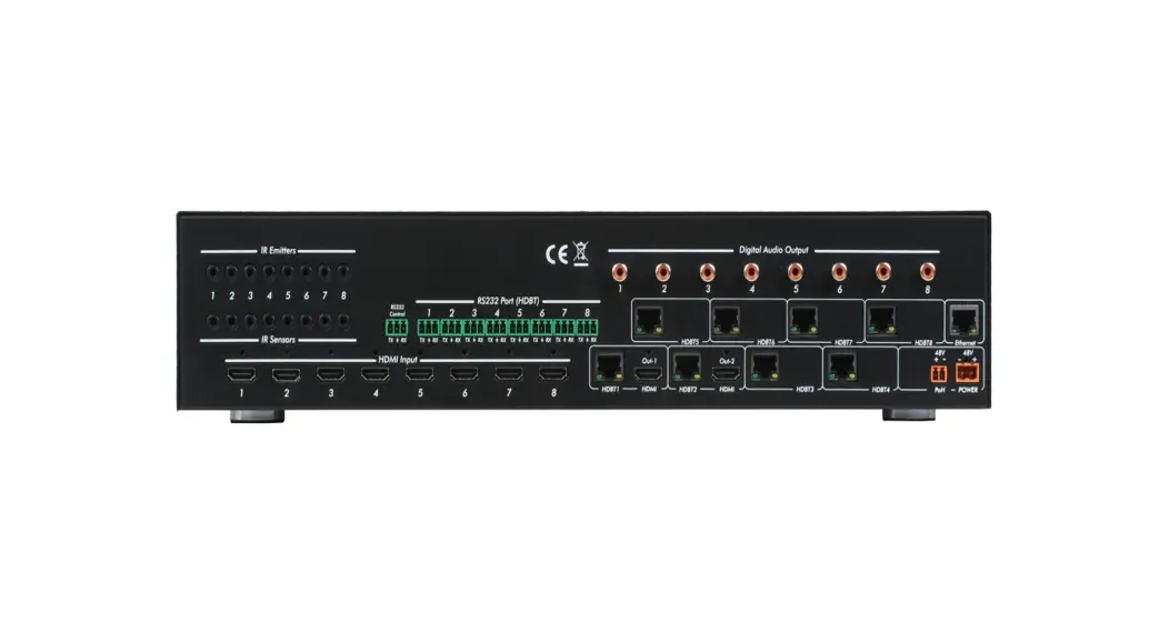 Muxlab 500413 Matrix Switch With Hdbaset Outputs User Manual