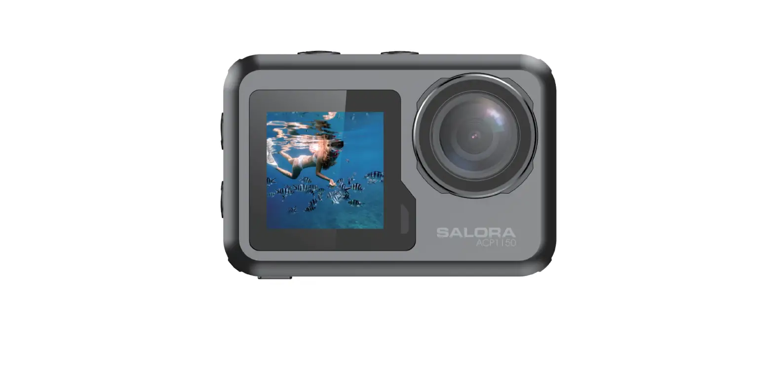 Salora Acp1150 Body Waterproof Action Camera Instruction Manual