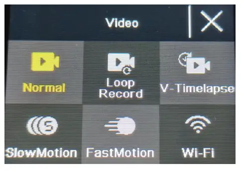 SALORA ACP1150 Body Waterproof Action Camera 5