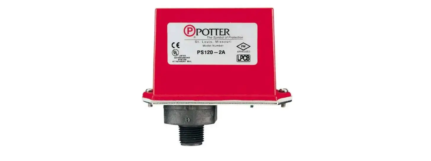 Potter Ps120a Series High Low Pressure Switch Owner's Manual