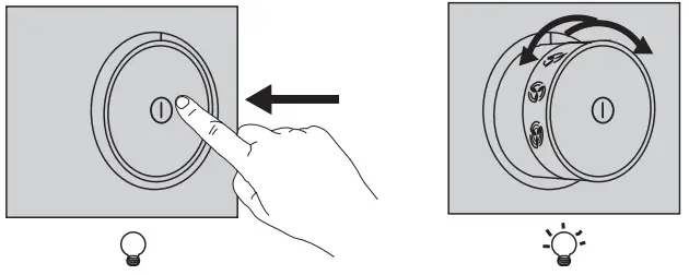 IKEA 703.893.42 RYTMISK Wall Mounted Extractor Hood - Control Panel
