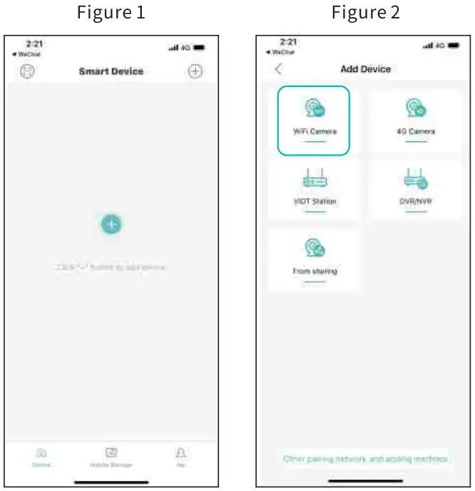 Cameras WQJ816 Battery Camera - app