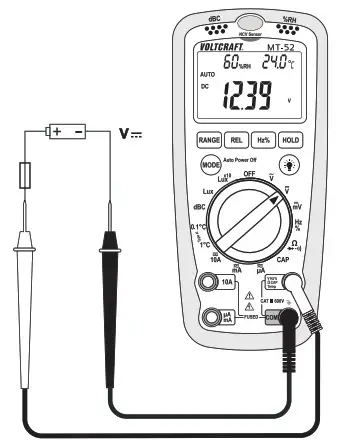 VOLTCRAFT Multi DMM MT 52 Handheld Digital Multimeter - Measuring 2