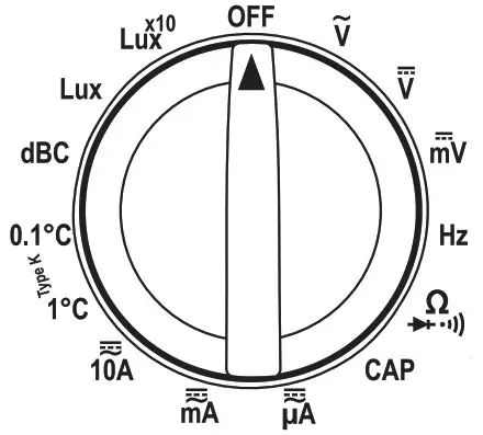 VOLTCRAFT Multi DMM MT 52 Handheld Digital Multimeter - Product description 1