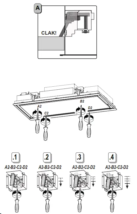 elica H16 Ceiling Cooker Hood Skydom - Fig9