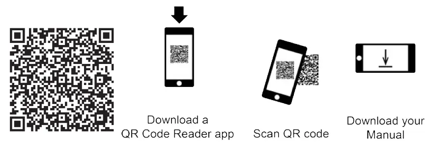 elica H16 Ceiling Cooker Hood Skydom - qr code