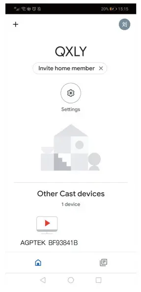 AGPTEK Wireless Display Adapter G36 - Google Home