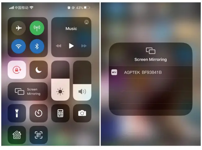 AGPTEK Wireless Display Adapter G36 - home network
