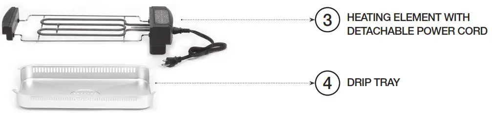 POWER GRILL GR-200 Smokeless Indoor Electric Grill -2