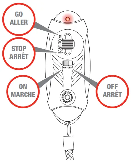 RazorX Cruiser Electric Skateboard -- Remote