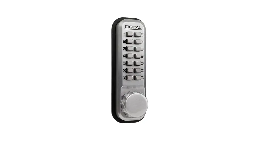 Lockey 3210 Mechanical Keyless Digital Combination Deadbolt Lock Installation Guide