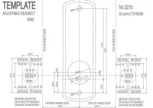 LOCKEY 3210 Mechanical Keyless Digital-Bs60
