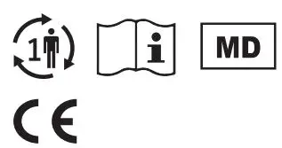 DJO 1-1344-4-06000 UltraSling IV ER 15 Degree Left Large User Guide - License icon