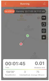 Makibes ID205L 1.3 Inch Smartwatch IP68 Waterproof - End the sport 2