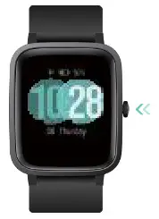 Makibes ID205L 1.3 Inch Smartwatch IP68 Waterproof - Function Button