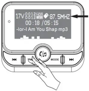 Product operation instructions