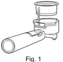 Kmart CM5403E-SA Espresso Coffee Maker Instruction - Brewing Filter