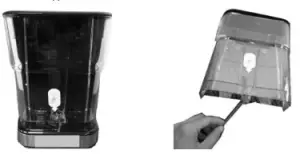 Kmart CM5403E-SA Espresso Coffee Maker Instruction - FRIST USE