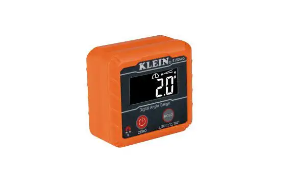 Klein Tools 935dag Digital Angle Gauge And Level Instructions