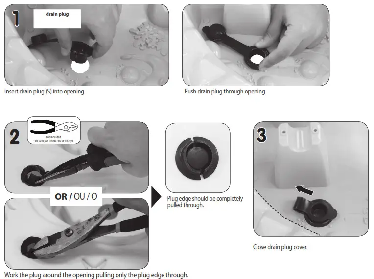 little tikes 651359M Island Wavemaker Water Parts List 3