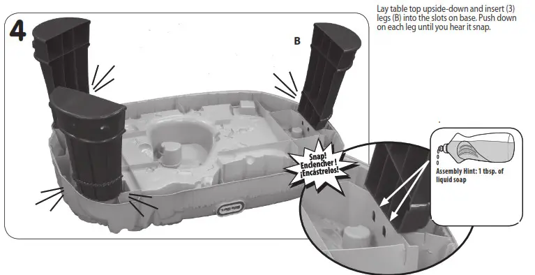 little tikes 651359M Island Wavemaker Water Parts List 4