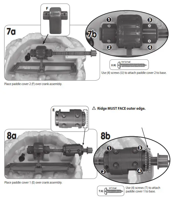little tikes 651359M Island Wavemaker Water Parts List 7