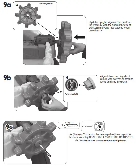 little tikes 651359M Island Wavemaker Water Parts List 9a