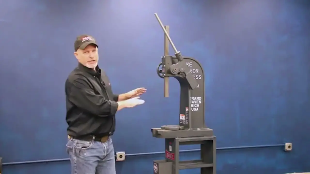 Dake 5 Compound Leverage Arbor Press Instruction Manual