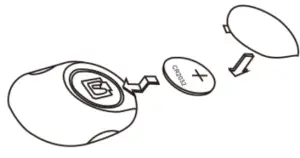 Newbell Electronic MIVLG14101 Bluetooth Remote - bettery