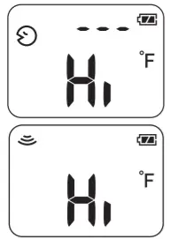 OMRON ET720 No Touch Forehead Thermometer - Error Display 7