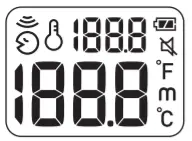 OMRON ET720 No Touch Forehead Thermometer - Error Display 9