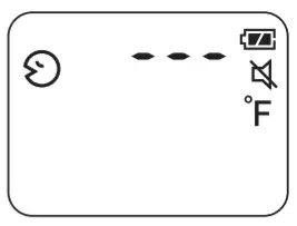 OMRON ET720 No Touch Forehead Thermometer - Press and hold 1
