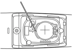 OMRON ET720 No Touch Forehead Thermometer - Replacing the Battery 1