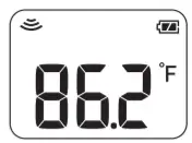 OMRON ET720 No Touch Forehead Thermometer - Surface Measurement Mode 1