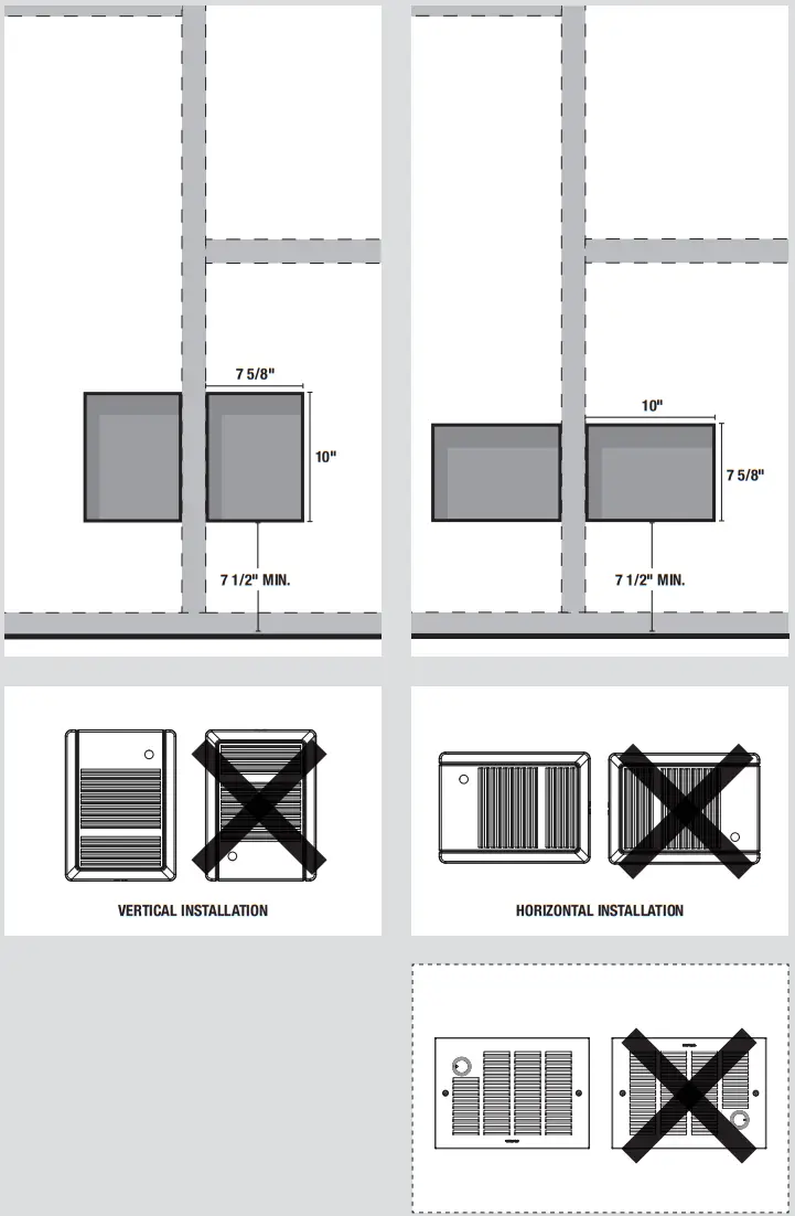 STELPRO ASSOH Series Sonoma Horizon Fan Heater -CUTTING1