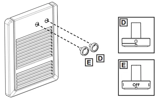 STELPRO ASSOH Series Sonoma Horizon Fan Heater -mode