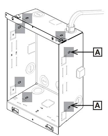 STELPRO ASSOH Series Sonoma Horizon Fan Heater -wall