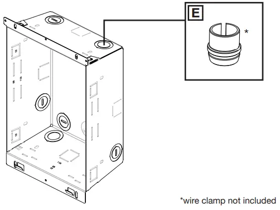 STELPRO ASSOH Series Sonoma Horizon Fan Heater -wire clamp