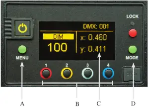 KINO FLO DIV-L31XCU Diva-Lite 41 LED DMX - CIE