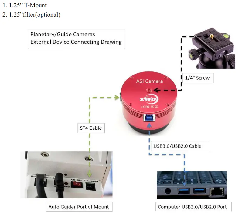 ZWO ASI178 USB 3 0 Colour Camera - your camera 1