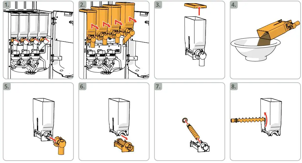 BRAVILOR BONAMAT BLR32-01x Intant Coffe Machine Fig10